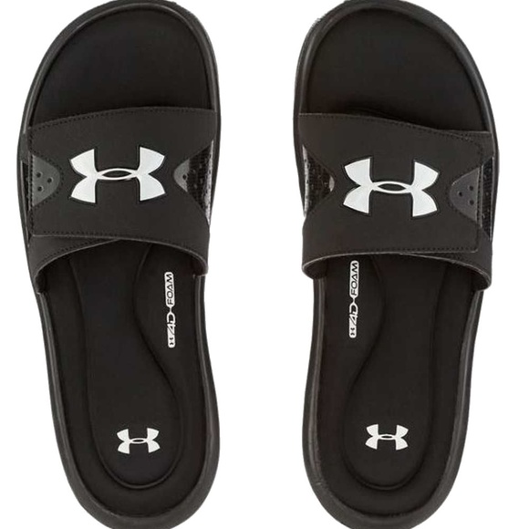 under armour foam slides